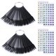 thumbnail image 1 of Palitos de muestra para uñas URGINO 100 piezas negro con adhesivos, 1 of 6