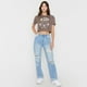 thumbnail image 4 of Polera Mujer Fun Crop Café Corona, 4 of 5