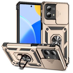 Estuche Gangxun Para Motorola Moto G Stylus 5G 2023, Soporte Giratorio 360°, Estilo Mecánico Y Magnético