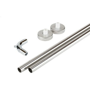 Metalhsa - Set Angular Cromado 19 Mm Para Ducha 75 X 175 Cms