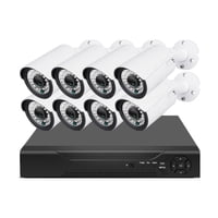 Importclick - Kit Cctv 8 Cámaras De Seguridad Mas Dvr 1080P Full Hd