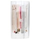 thumbnail image 1 of Organizador de collares de acrílico transparente con 24 ganchos, resistente al polvo y giratorio, para guardar joyas, vitrina, 1 of 8