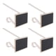 thumbnail image 4 of Titular De La Media De Navidad Con La Pizarra Estructura Resistente Para La Casa De Campo 4 PCS Ganchos De Plata, 4 of 4