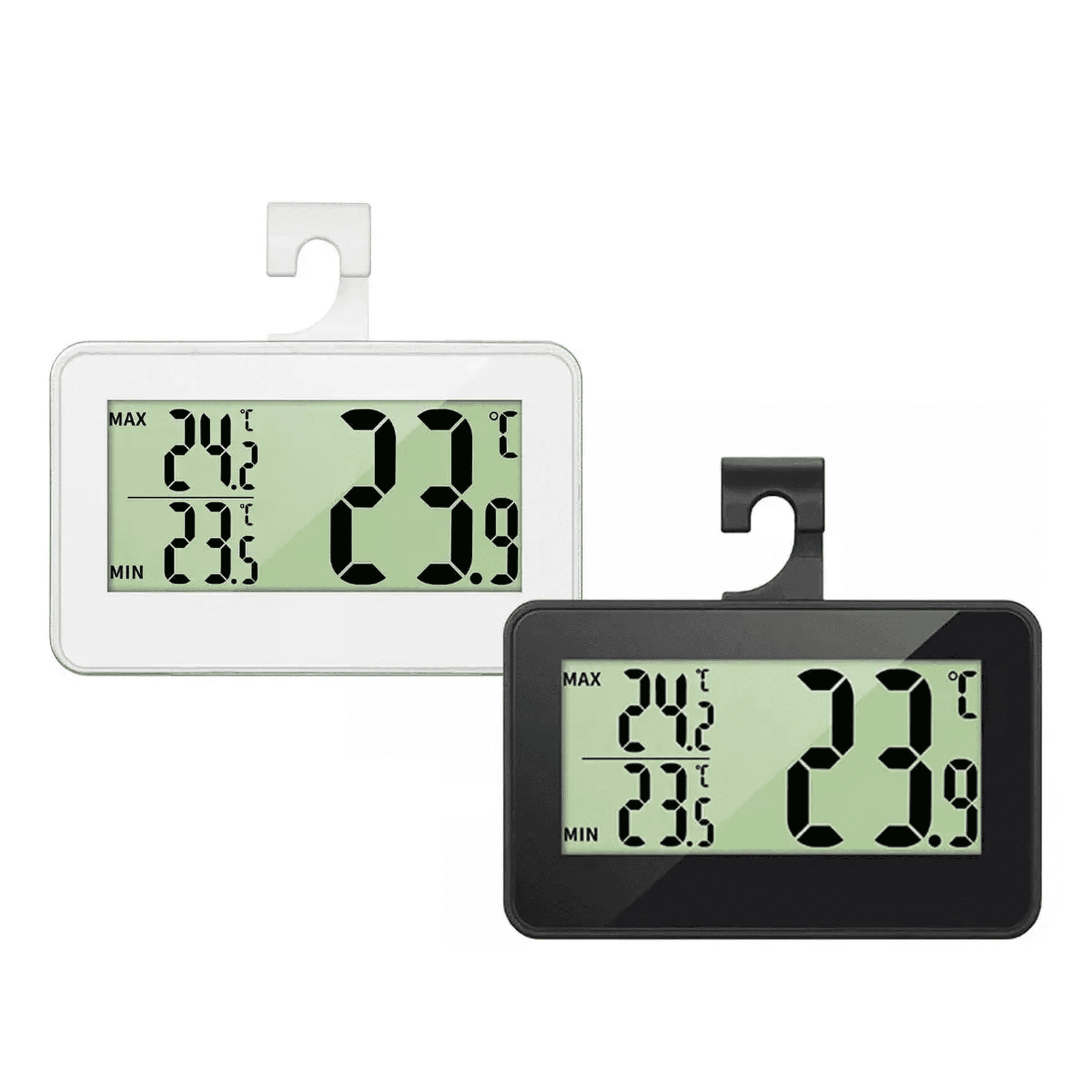 termómetro Digital Belug De Cocina Para Heladera 2pcs Negro Y Blanco