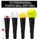 thumbnail image 4 of Tee de bateo de béisbol FDLS ajustable de 69 a 117 cm con soporte, 4 of 7