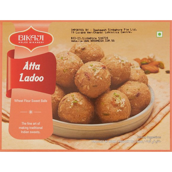 Ladoo tradicional Bikaji Navratan Atta 500 g