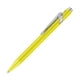 thumbnail image 2 of Bolígrafo de metal Caran d'Ache amarillo fluorescente negro, 2 of 4
