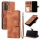 thumbnail image 4 of Funda Cartera para Samsung Galaxy S22 Tapa con Ranuras, Soporte y Correa Marrón, 4 of 5
