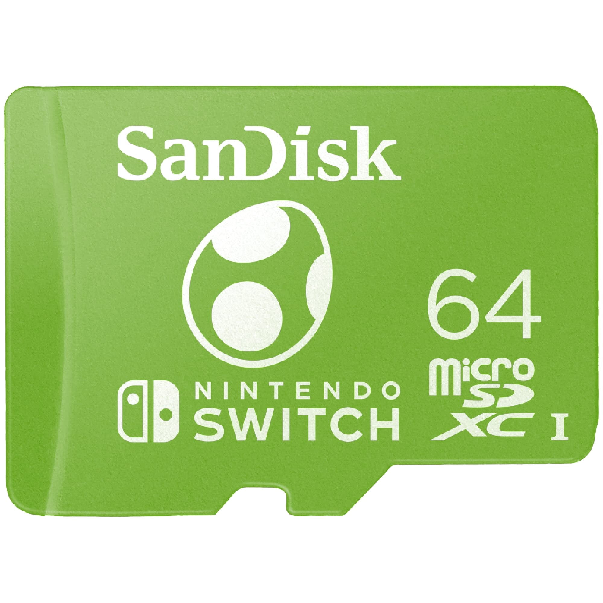 Tarjeta microSDXC SanDisk 64GB con licencia para Nintendo Switch