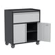 thumbnail image 1 of Gabinete metalico 2 puertas 1 cajon con ruedas, 1 of 2