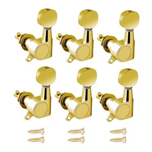 Bothyi - 6X Clavijas De Afinación De Guitarra Clavijas De Cuerda Selladas Para Guitarras Clásicas Guitarra Eléctrica Aureate 6L