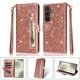 thumbnail image 2 of Funda para FOXDOCK Elegante funda Samsung Galaxy A36 Glitter con cremallera-Ideal para el uso diario, 2 of 5