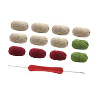 Bothyi - Kit De Crochet Para Manta De Flores. Kit De Inicio Para Principiantes Entusiastas.