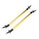 thumbnail image 1 of Frontal / trasero divisor de viento ajustable Parachoques Soporte de varilla de labio 150 mm de oro, 1 of 5