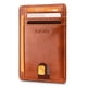 thumbnail image 1 of Cartera Buffway Alaska Marrón Slim de Cuero con Bloqueo RFID, 1 of 7