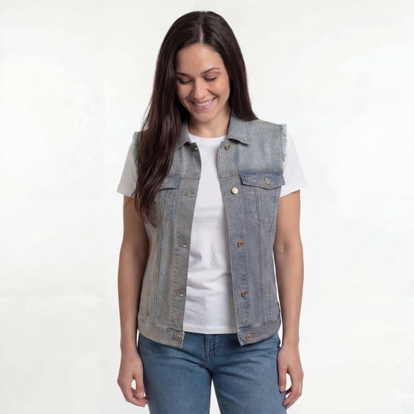 Chaqueta Boulevard Mujer Azul Denim Talla XL
