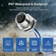 thumbnail image 2 of Cable conector Hamadap M12 de 4 pines IP67 impermeable, 16 mm, 2 of 9