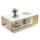 thumbnail image 1 of Mesa De Centro Rectangular 50x100x40cm Color Blanco, 1 of 6