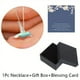 thumbnail image 4 of Gorgeous Blue Hummingbird Pendant Necklace - Perfect for Women's Stylish Look!, 4 of 4