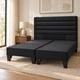 thumbnail image 1 of Cama 2 Plazas Tapizada Negro, 1 of 3