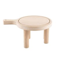 Bothyi - Soporte De Madera Para Plantas, Taburete En Maceta Para Sala De Estar, Exhibición De Jardín, 14X10Cm