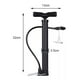 thumbnail image 4 of Bombin Portatil Bicicletas Inflador Balones Accesorios Color Plateado, 4 of 5