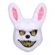 thumbnail image 1 of Máscara Conejo Malvado Party Careta Rígida Plástico Blanco para Halloween, 1 of 3
