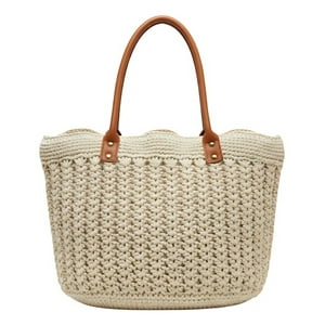 Genérico - Cartera Moderna Tejida Bolso Diseño Minimalista Jhn