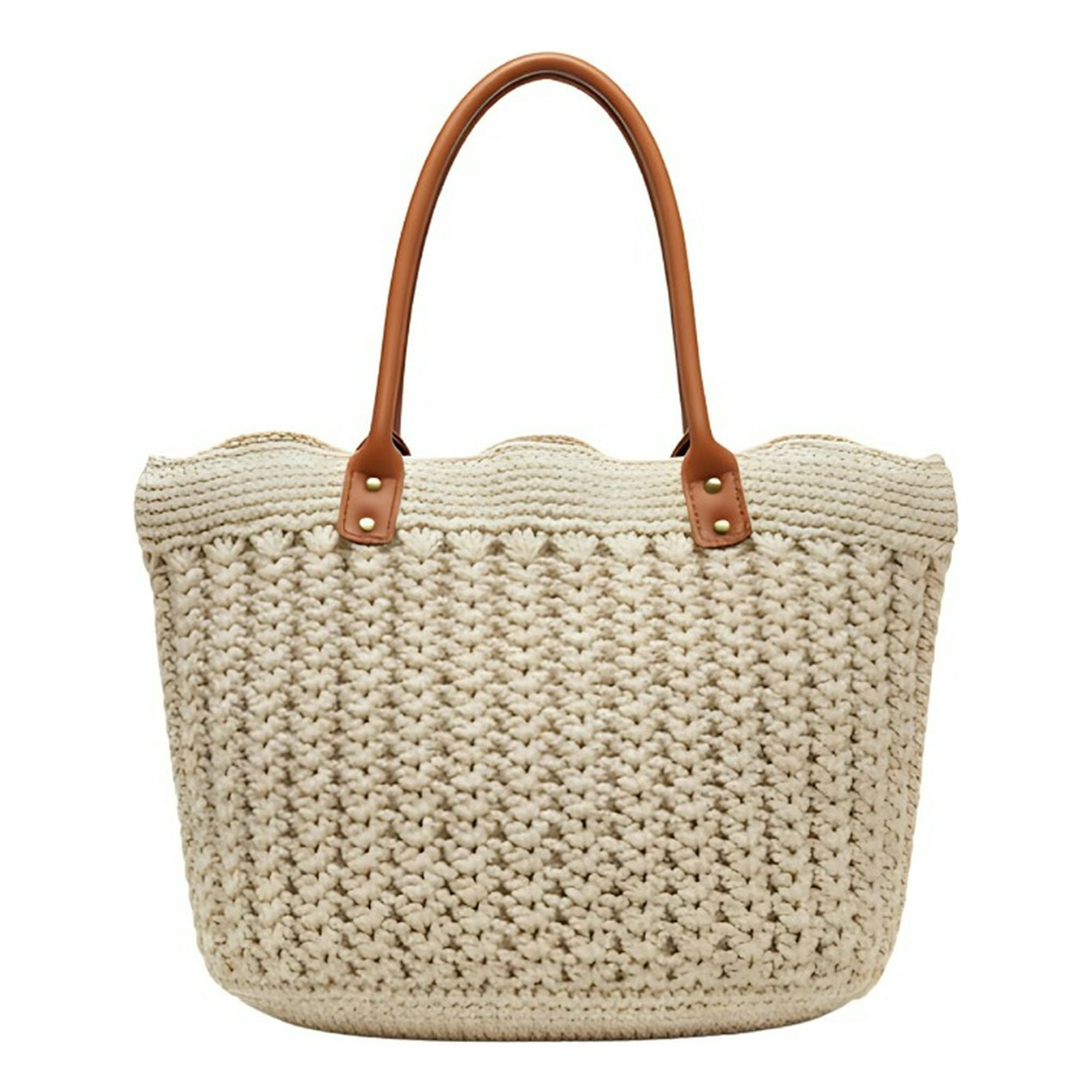 Genérico - Cartera Moderna Tejida Bolso Diseño Minimalista Jhn