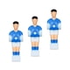 thumbnail image 3 of 3 piezas de mesa de fútbol para hombres, figuras de jugadores de fútbol, jugadores de fútbol, accesorios de mesa de futbolín, futbolín para hombres Azul, 3 of 5