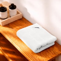 Toalla De Mano Nautica Signature Premium 100% Algodón Blanca