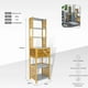 thumbnail image 2 of Estante De Madera 7 Niveles Organizador Cocina/ Baño Repisa Marrón Claro, 2 of 4