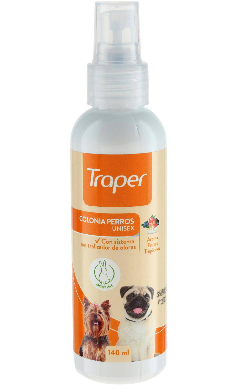 Colonia Para Perro Unisex Traper 140 Ml