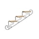thumbnail image 3 of Estante Decorativo De Escalera, Soporte De Planta Vintage Para Sala De Estar, Interior, Oficina, Hacia Abajo, 3 of 5