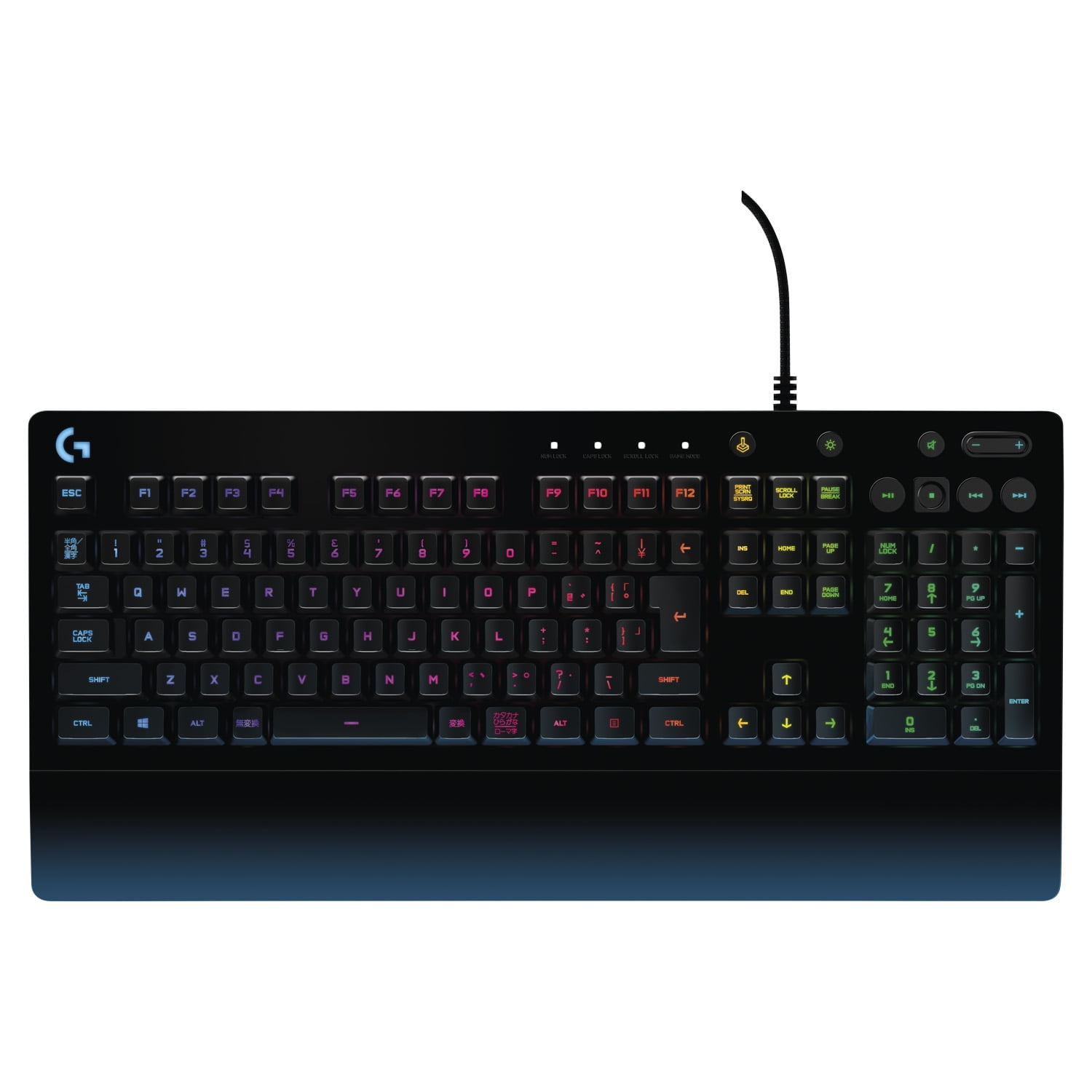 Teclado Logitech G213 Rgb Gaming Qwerty Negro Open Box