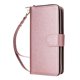 thumbnail image 5 of Funda Cartera con Cremallera y Correa para Samsung Galaxy S25 Plus Soporte y Tarjetero Oro rosa, 5 of 6