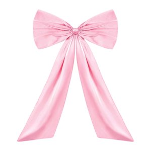 Bothyi - Lazo Grande Decorativo, Lazo De Cinta Para Regalo Ornamental, Lazo Para Fiesta, Navidad, Baby Shower, Rosa