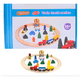 thumbnail image 1 of Pista tren infantil madera didáctico para armar, 1 of 3