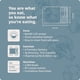thumbnail image 5 of Escala nutricional Greater Goods Nutrition Value Food Glass Blue, 5 of 9