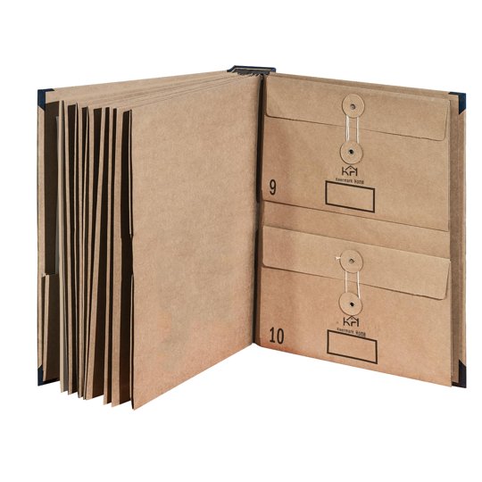 Organizador De Documentos Keenmark Home Con Pestañas Expansibles