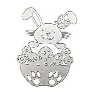 Magideal - Suministros De De Pascua De Metal, Troqueles De Corte De Decoración, Plantilla De Perforación Para Manualidades De Álbum De Recortes De Papel