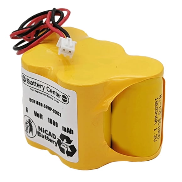Batería de Repuesto BatteryGuy ELB615N 6V 1800mAh NiCd