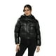 thumbnail image 1 of Chaqueta Puffa CHG74 Ecocuero Negro, 1 of 3
