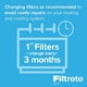 thumbnail image 3 of Filtro de aire Filtrete Clean Living Basic Dust MPR 300 14x14x1, 3 of 12
