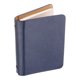 thumbnail image 1 of REGALWOVEN 6 Cubierta de Carpeta de Anillas, Cuaderno de Cuero A7 Carpeta de Hojas Sueltas con 50 Hojas de Papel, Azul, 1 of 7