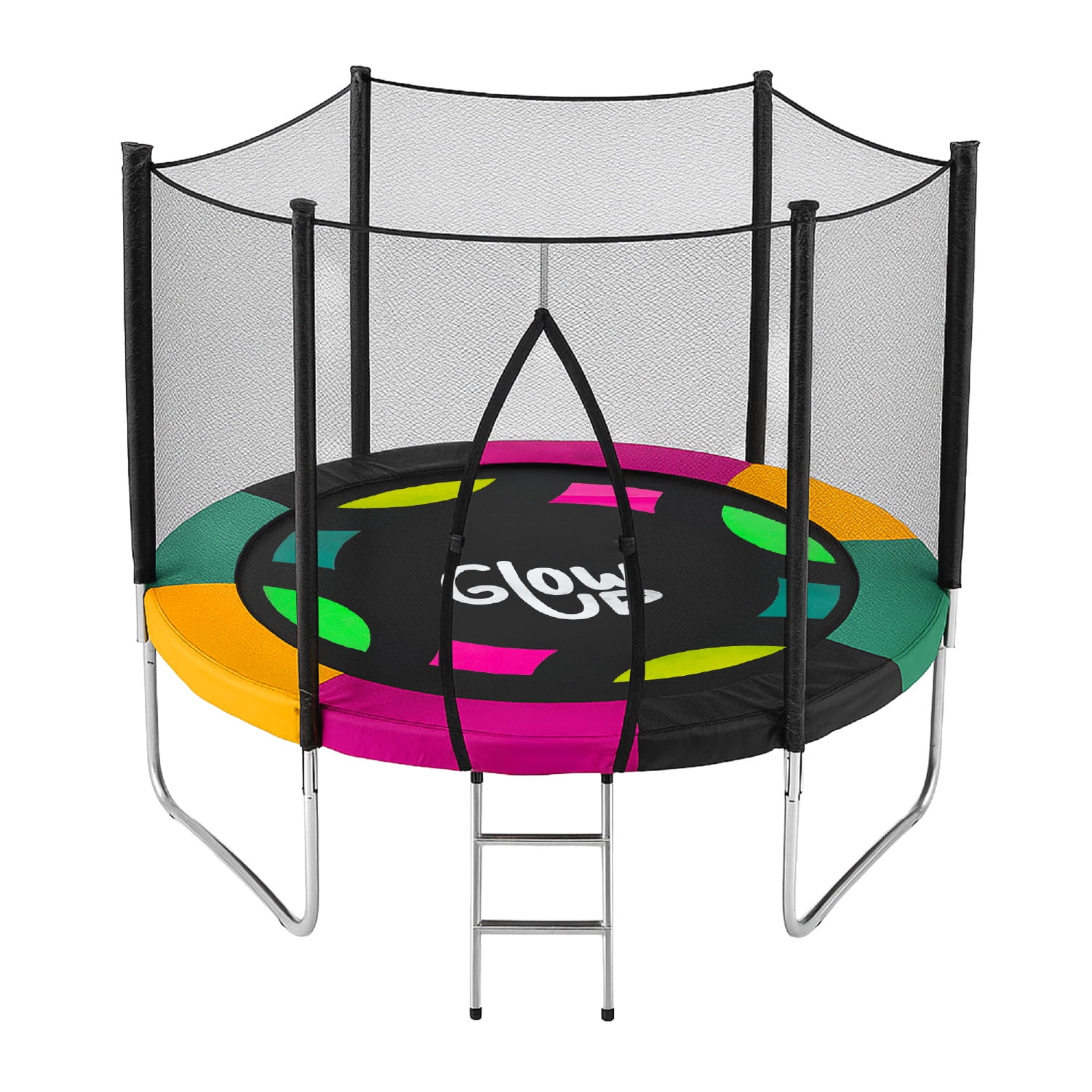 Cama Elástica 2.44 Mts 8ft Glowup Edición Exclusiva R