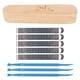 thumbnail image 1 of 5 Clips Para Dobladillo De 3 Pulgadas Con Platina De Madera Para Prensar Costuras, Herramientas De Costura, Pantalones, 1 of 5