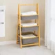 thumbnail image 2 of Estante Organizador Plegable 3 Niveles | Cestas de Tela Gris, 2 of 6
