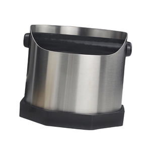 Bothyi - Espresso Knock Box Barra De Golpe Desmontable Base Antideslizante Para Restaurante Bar Café Plata S