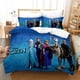 thumbnail image 1 of Frozen Duvet Cover Set 3 Piece, Elsa Anna Kids Blue Bedding Set with Pillow Cases, Girls Bedroom Decorative Bedding Set Bed Sheets, 1 of 5